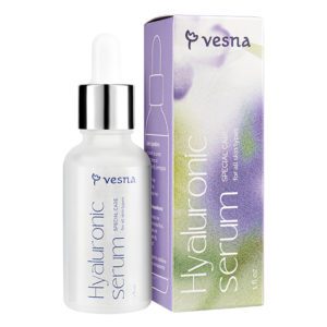 Serum with hyaluronic acid